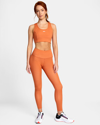 3 VA Essential Sports Bra Brown AVJKT00131 RVCA