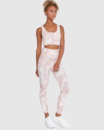 3 VA Essential Sports Bra Pink AVJKT00131 RVCA