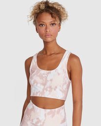 5 VA Essential Sports Bra Pink AVJKT00131 RVCA