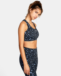 5 VA Essential Sports Bra Grey AVJKT00131 RVCA
