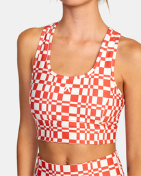 2 VA Essential Sports Bra White AVJKT00131 RVCA