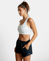 5 VA Essential Sports Bra White AVJKT00131 RVCA