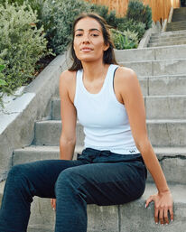 VA ESSENTIAL RIBBED TANK  AVJKT00134