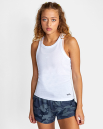 1 VA Essential Ribbed Tank Top  AVJKT00134 RVCA