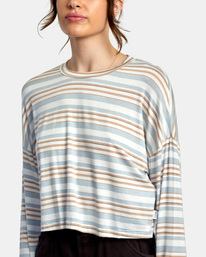 2 Countdown II Long Sleeve Knit Top White AVJKT00159 RVCA