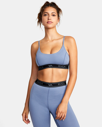 0 Base Sports Bra Blue AVJKT00162 RVCA