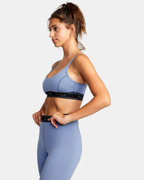 4 Base Sports Bra Blue AVJKT00162 RVCA