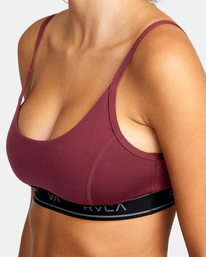 2 Base Sports Bra Red AVJKT00162 RVCA