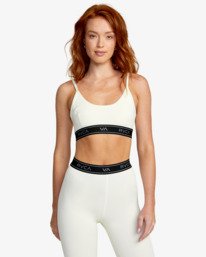 0 Base Sports Bra White AVJKT00162 RVCA