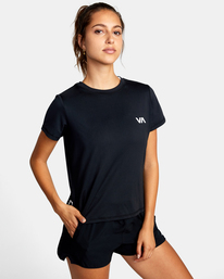 5 Women's Sport Vent Workout Tee  AVJKT00163 RVCA