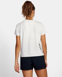 1 Women's Sport Vent Workout Tee Black AVJKT00163 RVCA