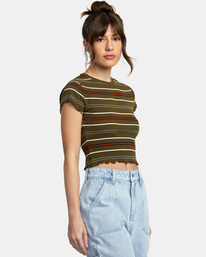 5 Classmate - T-shirt pour Femme Marron AVJKT00168 RVCA