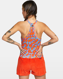 1 Rave Tank Top Red AVJKT00170 RVCA