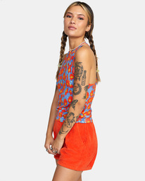 4 Rave Tank Top Red AVJKT00170 RVCA
