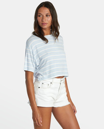 5 Hooky Tee Blue AVJKT00179 RVCA