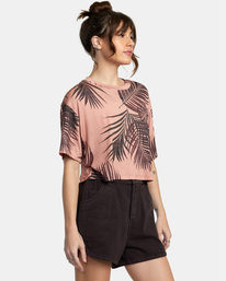 5 Hooky - T-Shirt for Women Beige AVJKT00179 RVCA