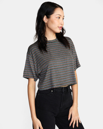 5 Hooky Tee Black AVJKT00179 RVCA