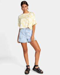 3 Hooky Tee Yellow AVJKT00179 RVCA