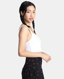 5 Pleasure Cropped Tank Top Orange AVJKT00181 RVCA