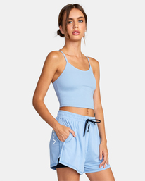 4 Base Tank Sports Bra Blue AVJKT00187 RVCA