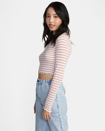 4 Saved Long Sleeve Orange AVJKT00203 RVCA