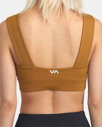 6 Wide Strap Sports Bra Brown AVJKT00204 RVCA