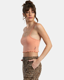 4 All That Tank Top Orange AVJKT00217 RVCA