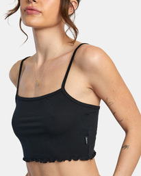 2 All That Tank Top Black AVJKT00217 RVCA