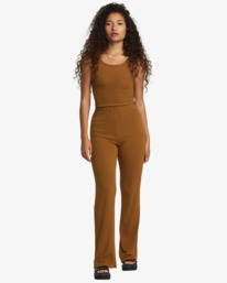 1 SLIDE TANK TOP Brown AVJKT00220 RVCA