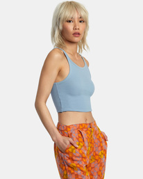 5 Slide Tank Top Blue AVJKT00220 RVCA