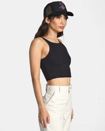 5 Slide Tank Top Black AVJKT00220 RVCA
