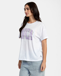 4 Balance Technical Oversized T-Shirt White AVJKT00229 RVCA