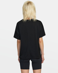 1 RVCA Eagle Technical Oversized T-Shirt Black AVJKT00231 RVCA