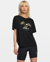 RVCA EAGLE OVERSIZED TEE  AVJKT00231