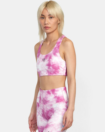 4 Thug Rose Essential - Reggiseno sportivo da Donna Pink AVJKT00233 RVCA