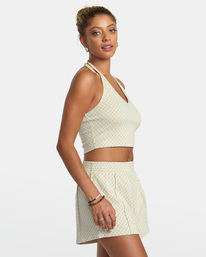 5 Sunrise - Neckholder-Top für Frauen Weiss AVJKT00238 RVCA
