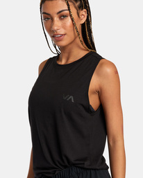 2 VA 2 - Sports Vest Top for Women Black AVJKT00251 RVCA