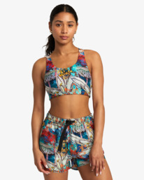 Sage Vaughn x RVCA - Racerback Sports Bra for Women  AVJKT00273