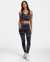 1 VA Essential Workout Leggings Brown AVJNP00123 RVCA