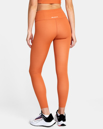 2 VA Essential Workout Leggings Brown AVJNP00123 RVCA