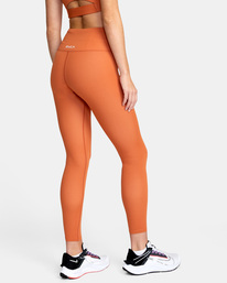 3 VA Essential Workout Leggings Brown AVJNP00123 RVCA