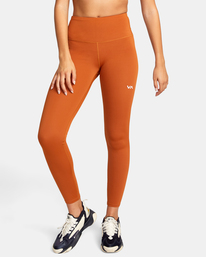 0 VA Essential Workout Leggings Brown AVJNP00123 RVCA