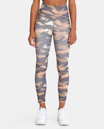 rvca, VA Essential Workout Leggings, TIGER (csr6) VA Sport Essential - High Waist Leggings for Women AVJNP00123