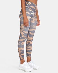 5 VA Essential Workout Leggings Brown AVJNP00123 RVCA