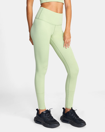 4 VA Essential Workout Leggings Green AVJNP00123 RVCA