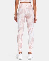 6 VA Essential Workout Leggings Pink AVJNP00123 RVCA