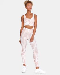 1 VA Essential Workout Leggings Pink AVJNP00123 RVCA