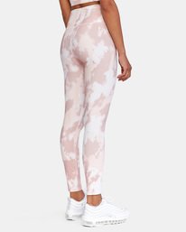 4 VA Essential Workout Leggings Pink AVJNP00123 RVCA