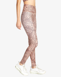 3 VA Essential Workout Leggings Pink AVJNP00123 RVCA