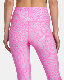 7 VA Essential Workout Leggings Pink AVJNP00123 RVCA